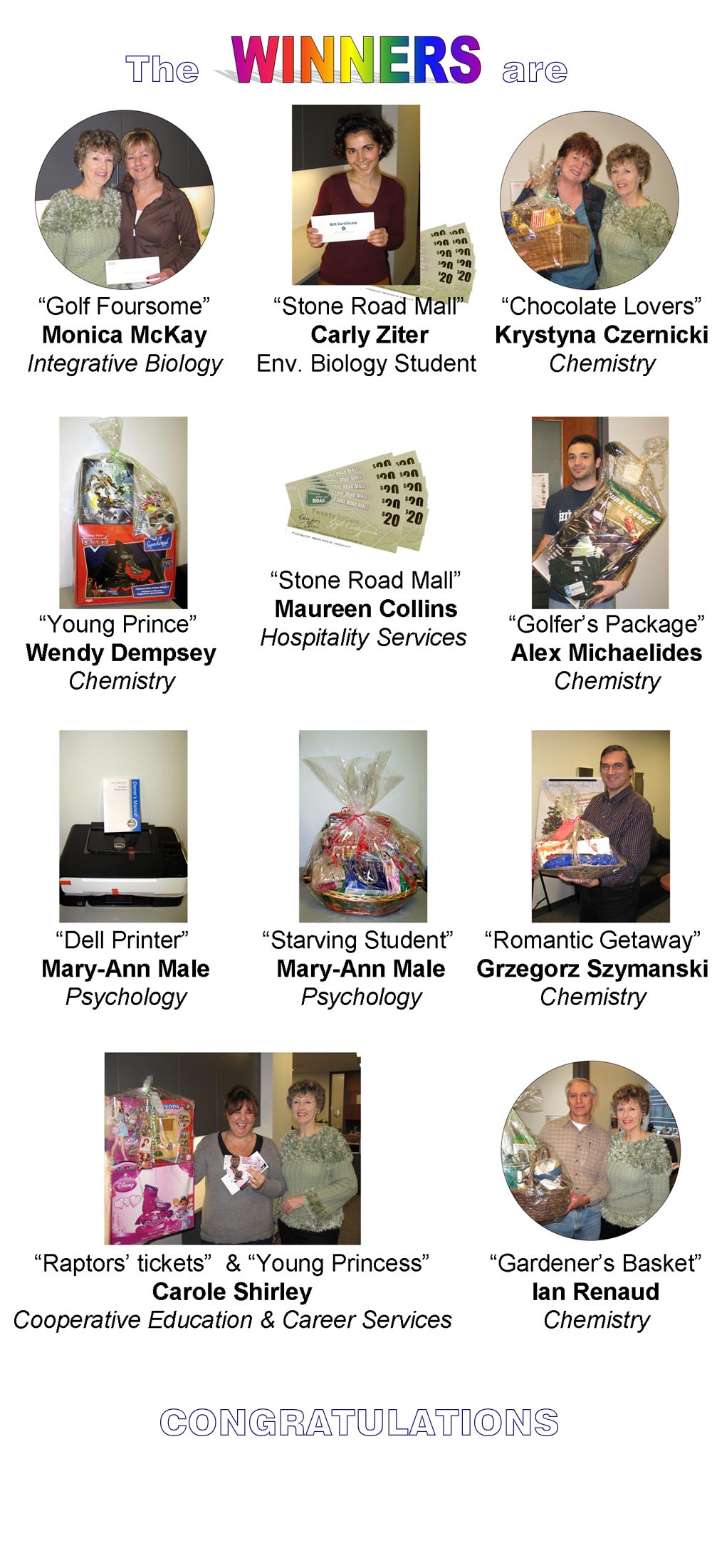 Contact the Department of Chemistry for help identifying photos {###}