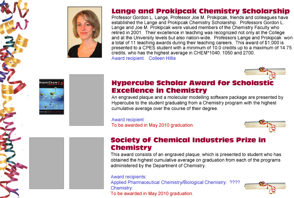Contact the Department of Chemistry for help identifying photos {###}