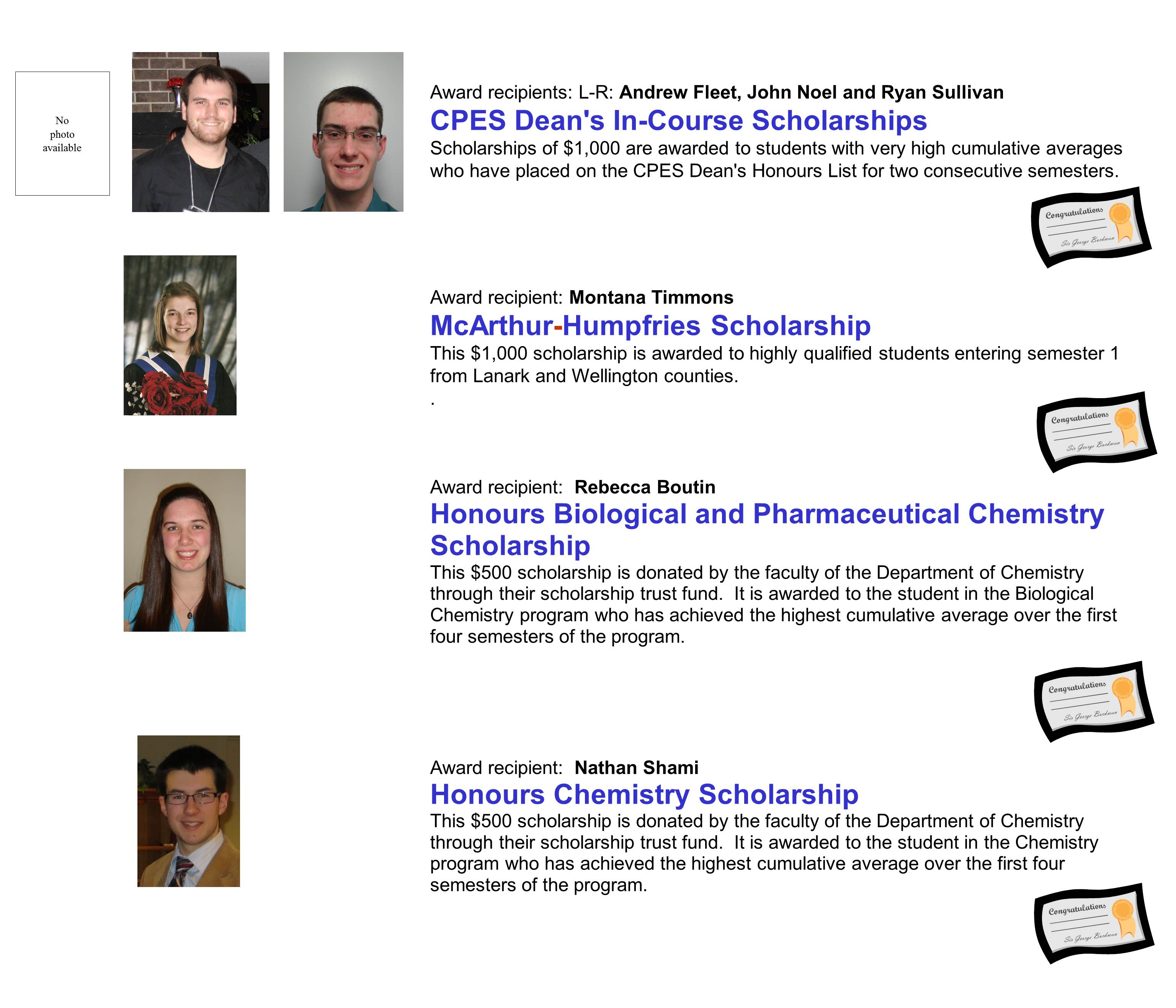 Contact the Department of Chemistry for help identifying photos {AAD}