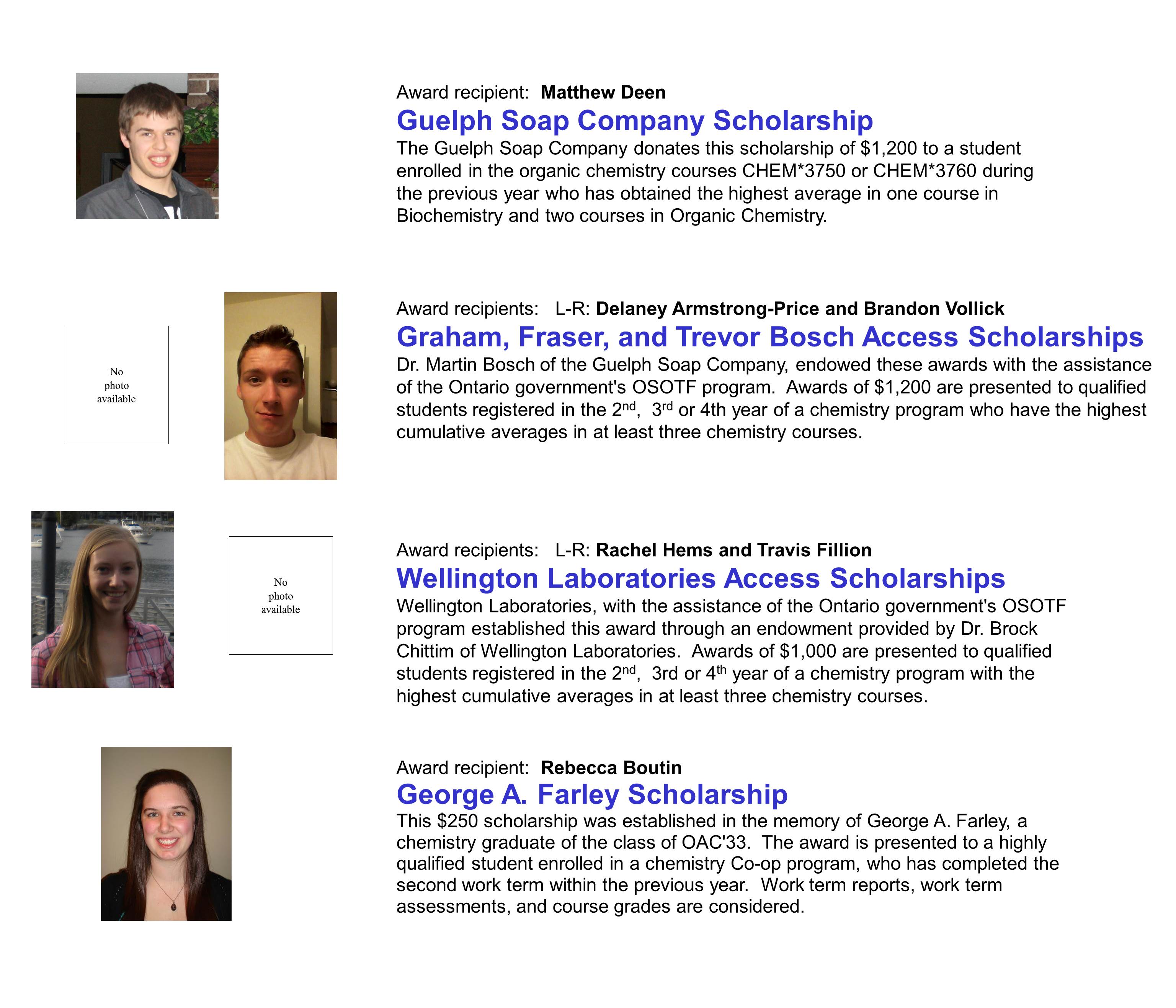 Contact the Department of Chemistry for help identifying photos {AAF}