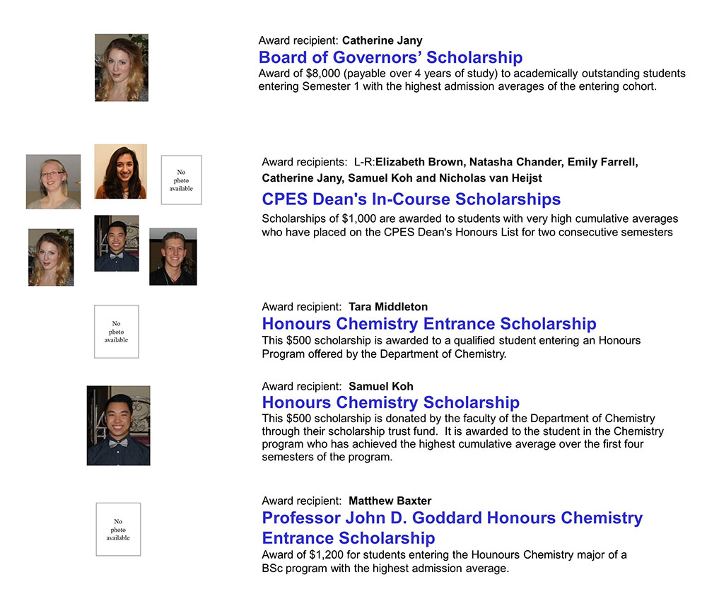 Contact the Department of Chemistry for help identifying photos {AAC}