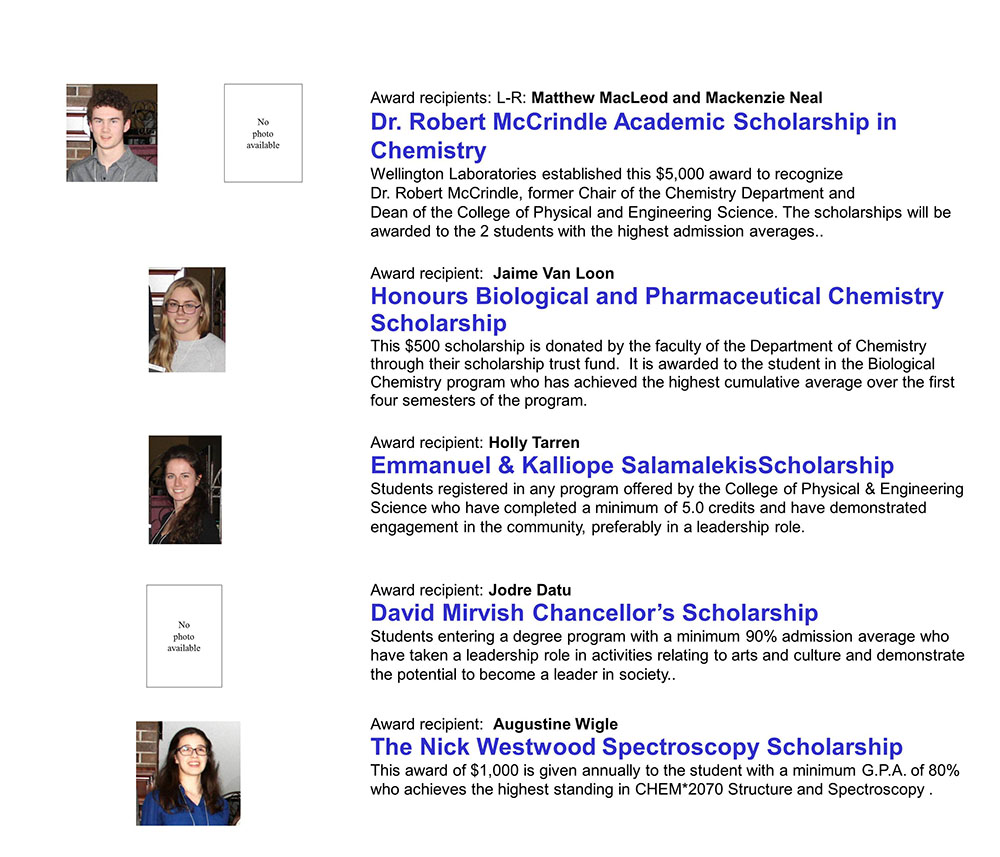 Contact the Department of Chemistry for help identifying photos {AAD}
