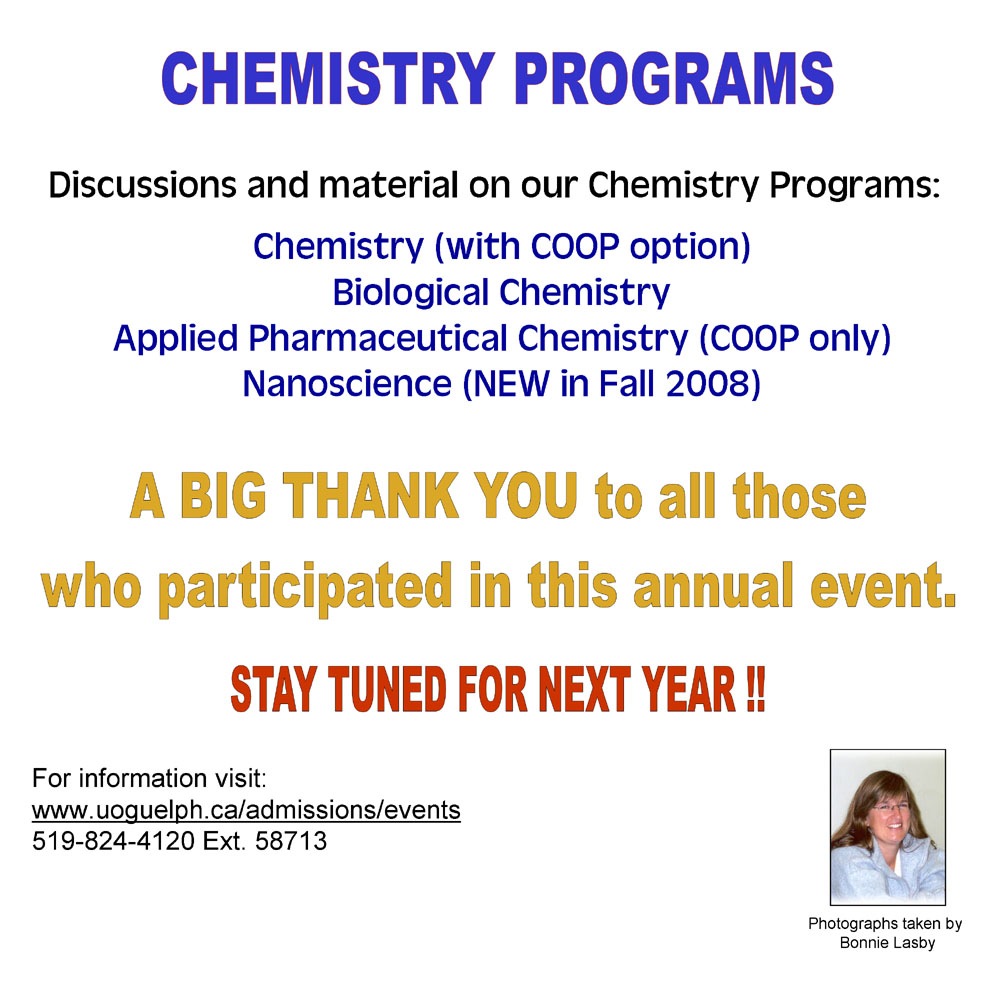 Contact the Department of Chemistry for help identifying photos {AAF}