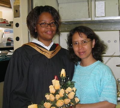 Trudy Jackson Graduated with her M.Sc. June 2006